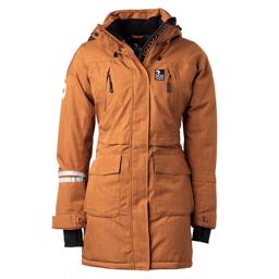 DogCoach Hundelufer Parka Damjacka Model River Vol. 8.0 Sun Downer Orange